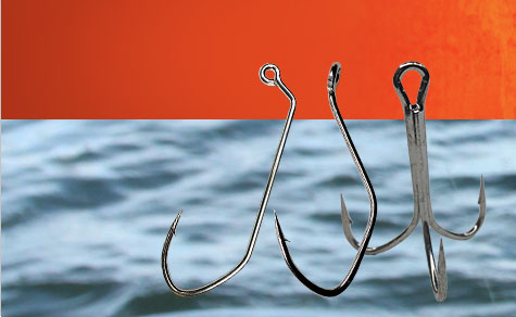 Victory 10786 60 Degree X Strong Round Bend Jig Hooks (1000)